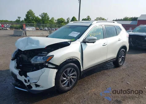 2016 Nissan Rogue Sl from USA, damaged, VIN 5N1AT2MV6GC844089